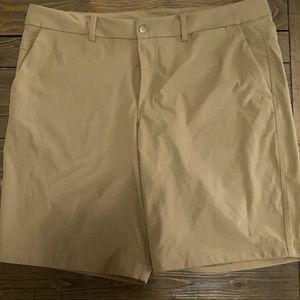 Khaki-Coloured Lululemon Shorts